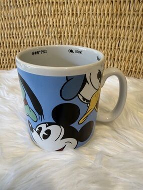 Disney Mickey & Friends Character Jumbo Mug is Large Capacity Oh, Boy! Gawrsh!